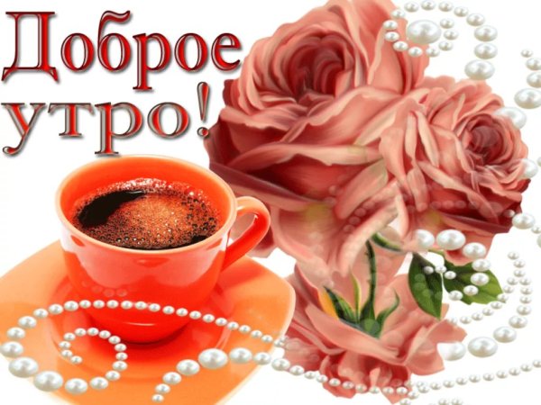 Стикеры с добрым утром и хорошего дня