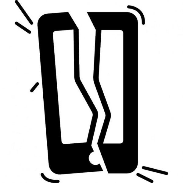 Значок сломано