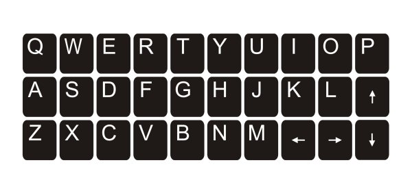 Клавиатура русская раскладка для слепого печатания