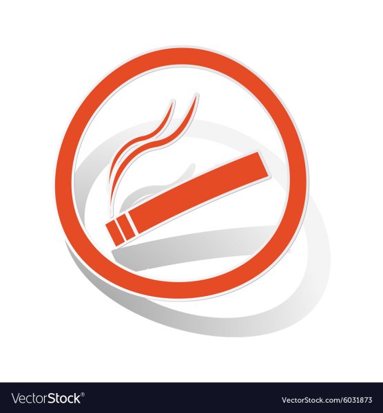 Зона для курения вектор