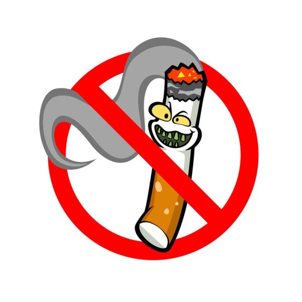 Табличка против курения