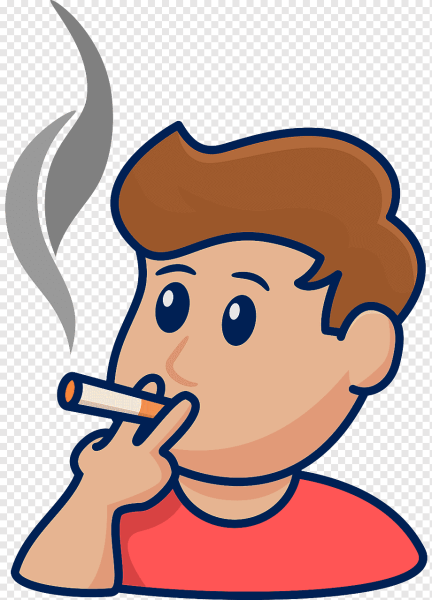 Курильщик мультяшный