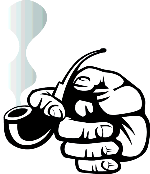 Курительная трубка вектор