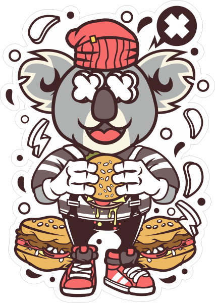 Наклейки в черно белом стиле