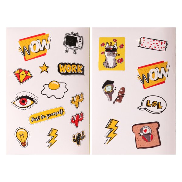 Наклейки для стикербука