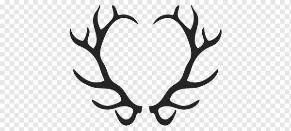 Рога силуэт