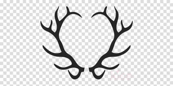 Рога оленя вектор