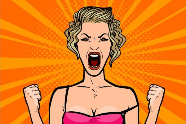 Злой мультяшный персонаж