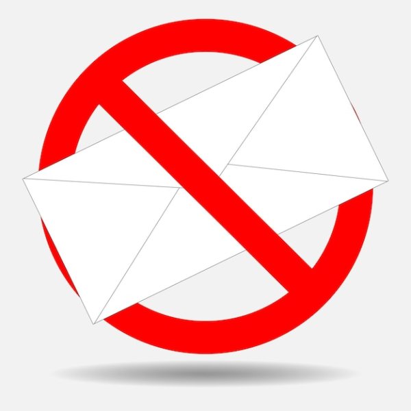 Перечёркнутый конверт