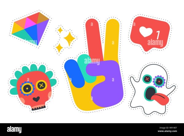 Стикер девочка подросток