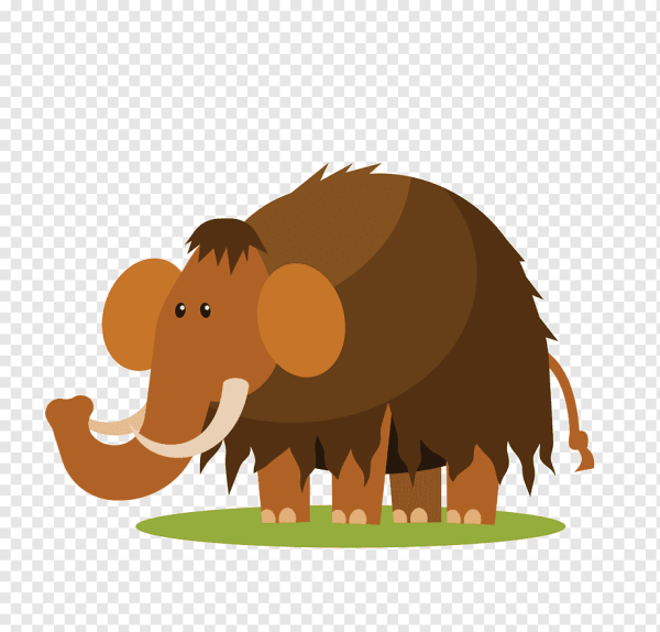 Векторное изображение мамонта