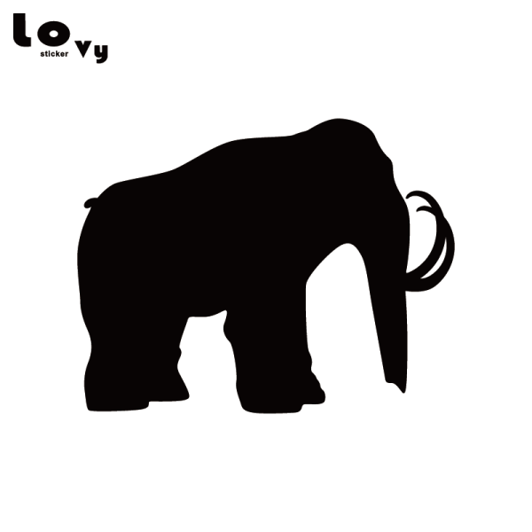 Мамонт силуэт