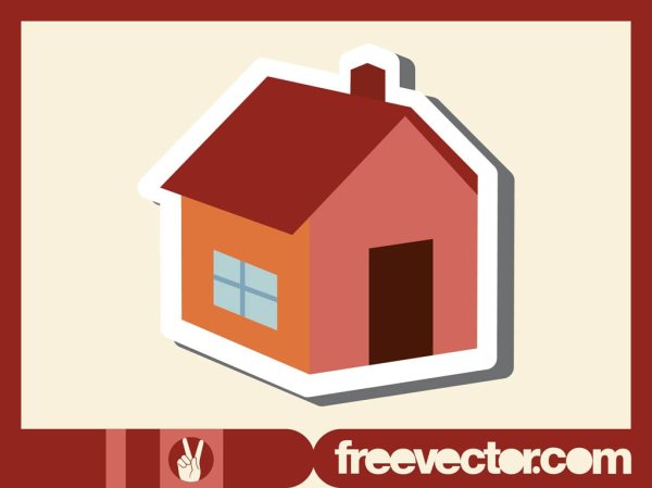 Наклейки домики