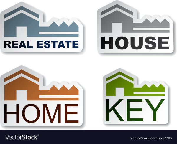 Наклейки домики