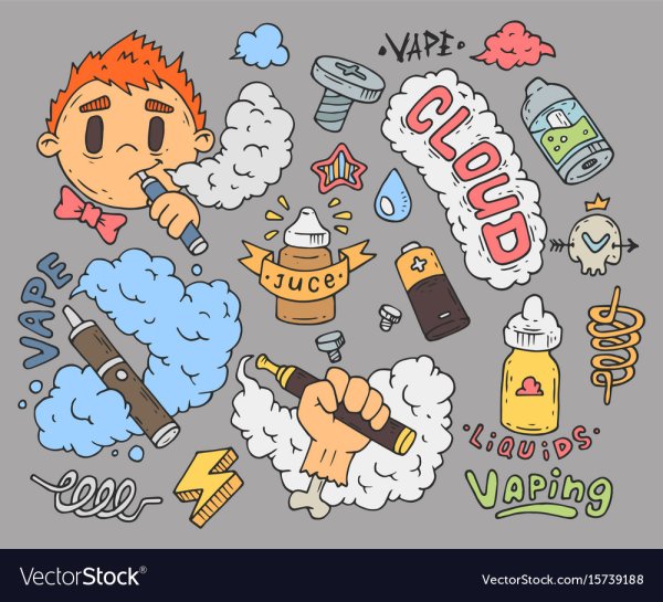 Стикеры вейп