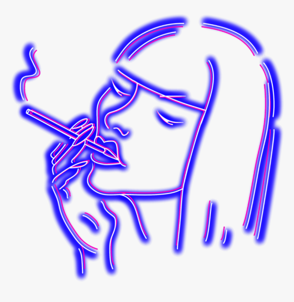 Неоновые Стикеры