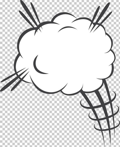 Дымок мультяшный