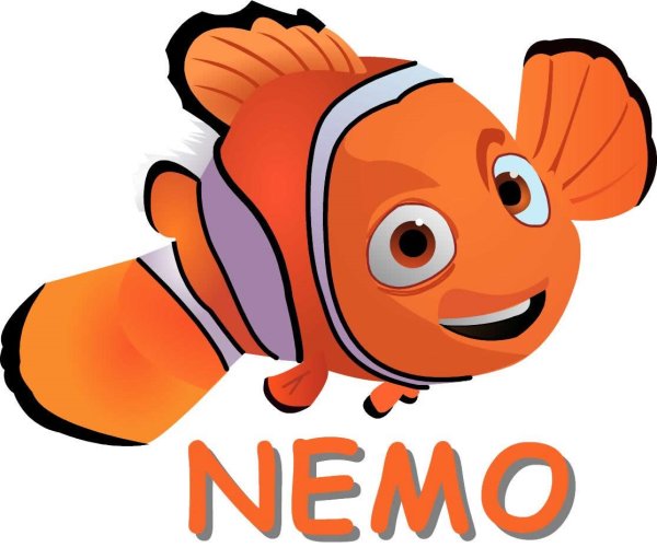 Росмэн набор 100 наклеек в поисках Немо