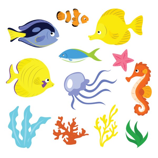 Рыбка дори герои