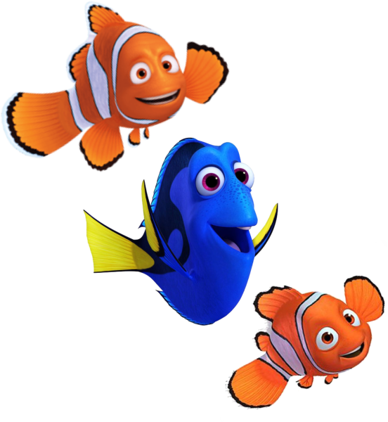 Рыбка Немо без фона