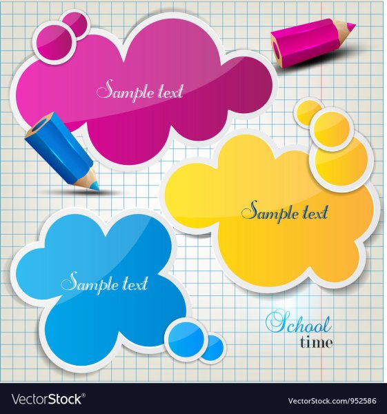 Наклейки с растениями для ежедневника