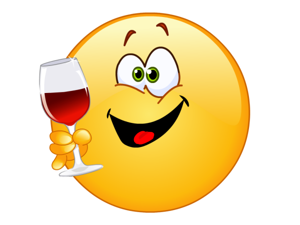 Смайлики с выпивкой