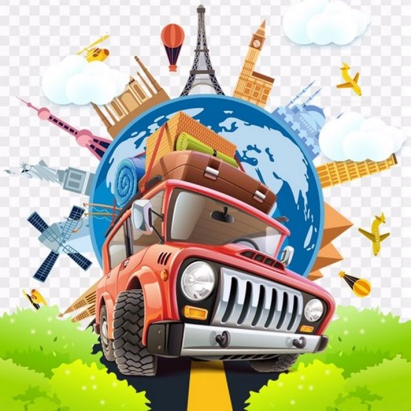 Стикер "путешествие"