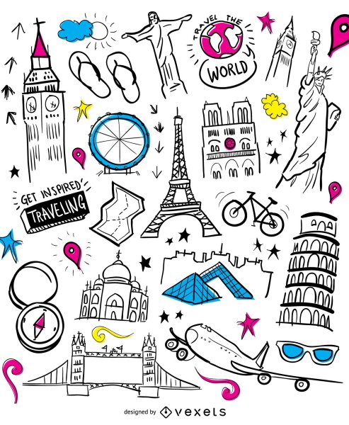 Нарисовать путешествие