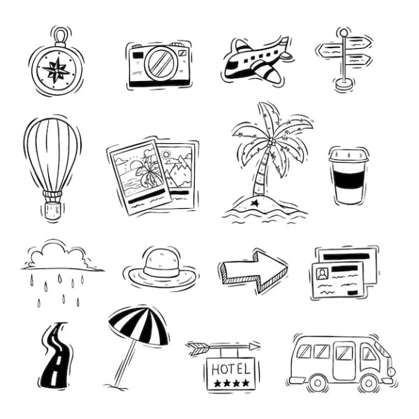 Векторная Графика путешествия