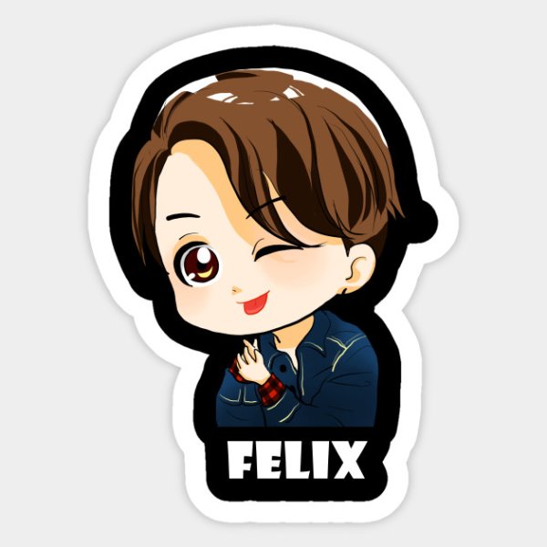 Наклейки Stray Kids Феликс