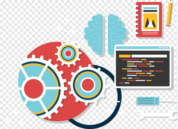 Векторная иллюстрация программирование