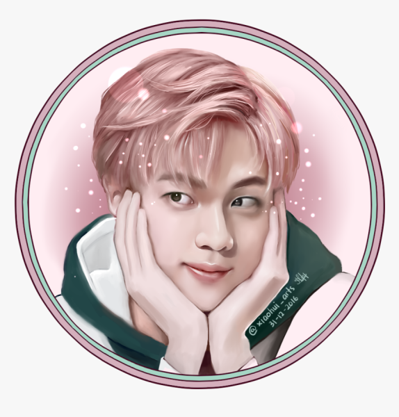 Наклейки БТС Джин