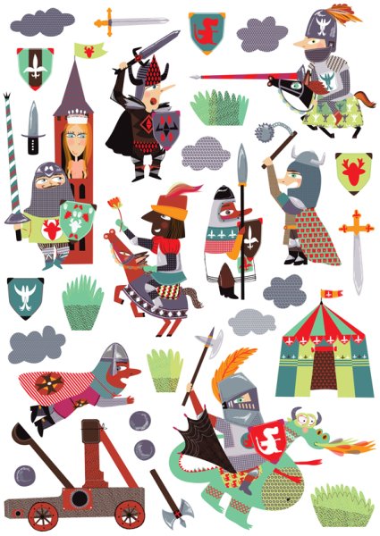 Стикеры средневековье