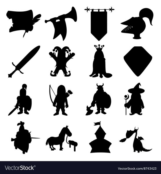 Средневековый силуэт