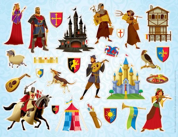 Стикеры средние века