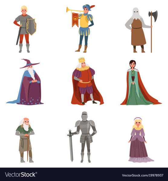 Одежда средневековья мультяшные