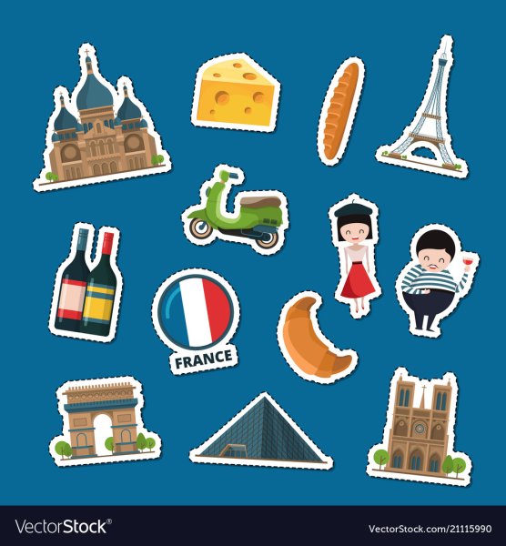 Франция Стикеры
