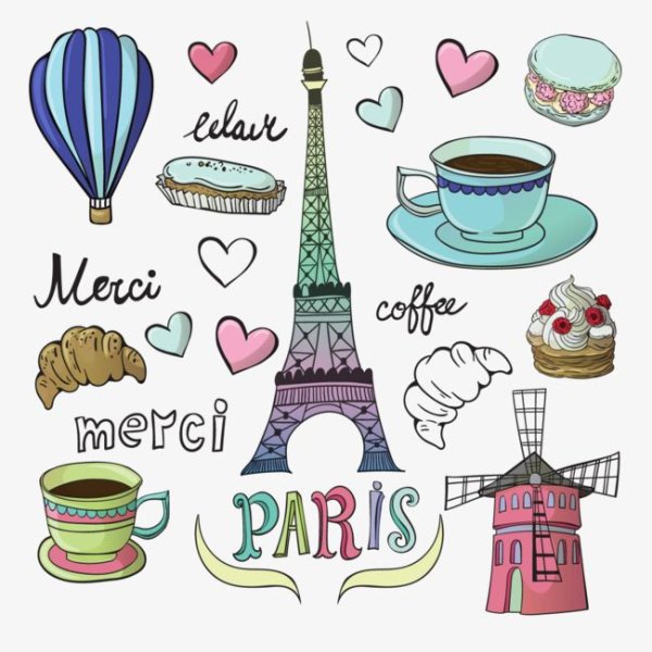 Стикеры на тему Франция