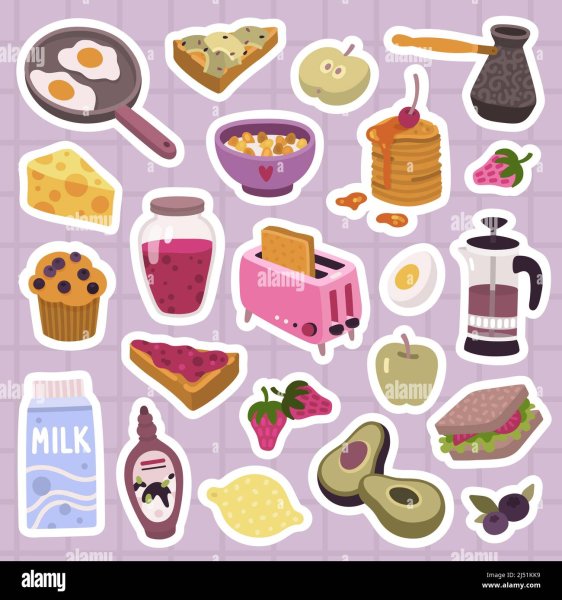 Векторные картинки еда