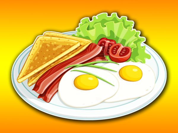 Блюдо силуэт