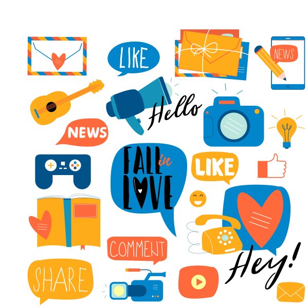 Стикеры нетворкинг