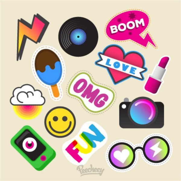 Наклейки СВГ