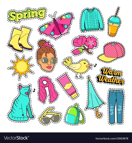 Стикеры одежда