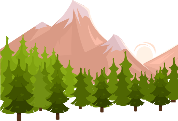 Гора мультяшная