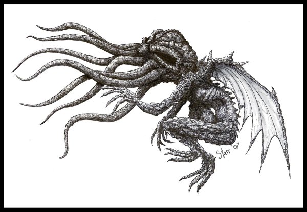 Монстры Лавкрафта тату