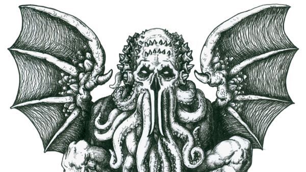 Ктулху набросок Лавкрафта