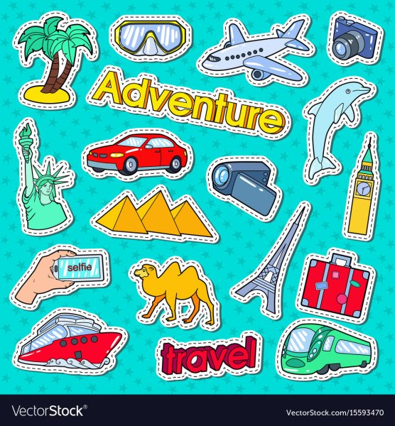 Наклейка туризм,горы