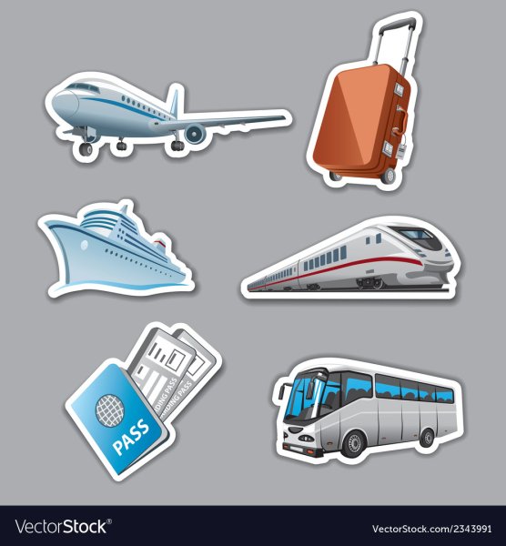 Векторные иллюстрации путешествия