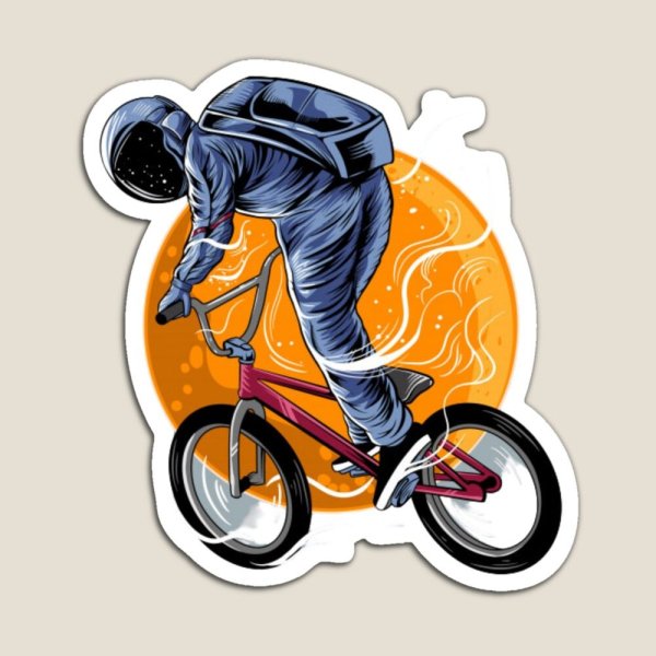 Вектор бмх велосипедист BMX