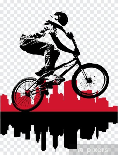 Трафарет бмх